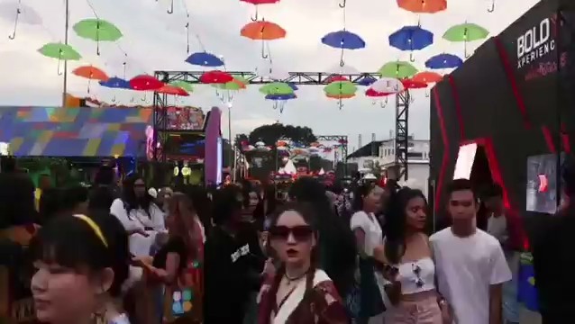 Selected frame from We The Fest 2019
